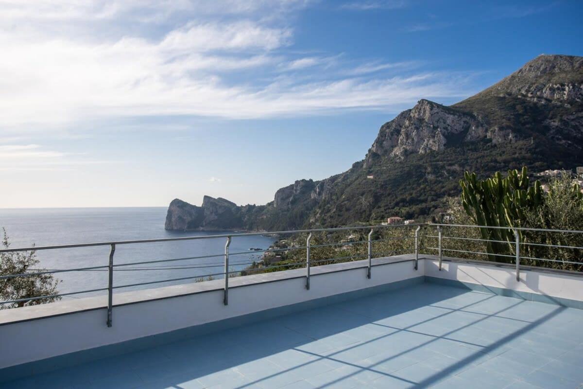 فيلا Relais Mamma Mia Sea Views Pool & Terraces ماسّا لوبْرينسِ المظهر الخارجي الصورة